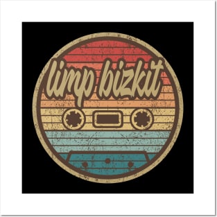 limp bizkit cassette retro circle Posters and Art
